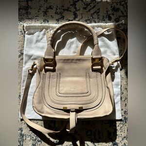 Used - Chloe Small Marcie Grained Leather